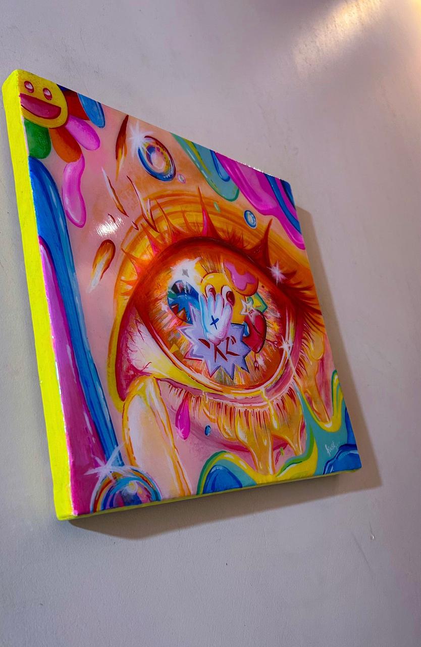 "Solitude" Original Acrylic Painting On Canvas