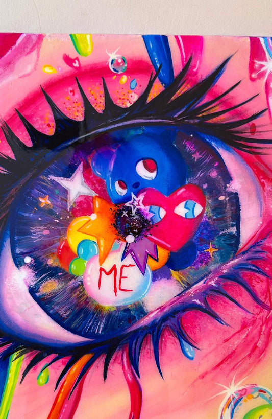 "No Lie" Original Acrylic Painting On Canvas