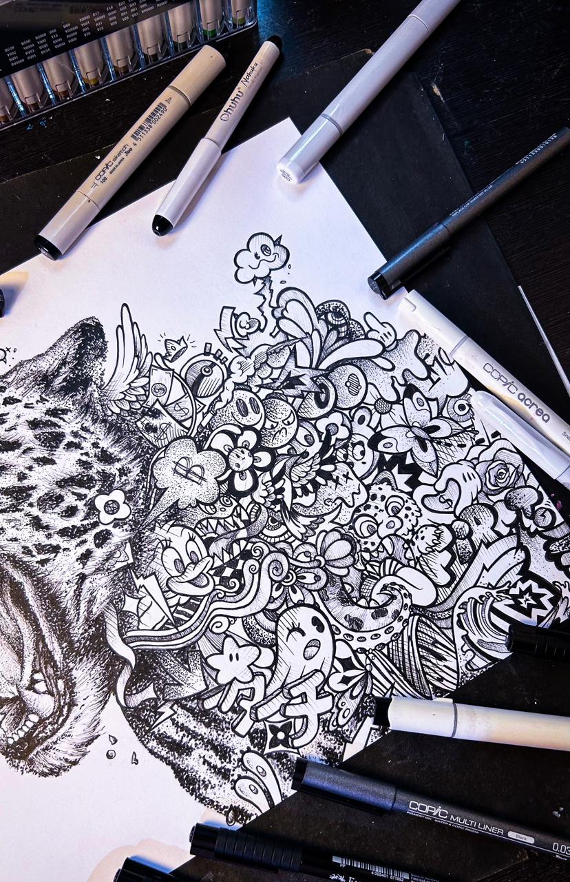 Cheetah-“I can’t roar but I can run” Original On Paper