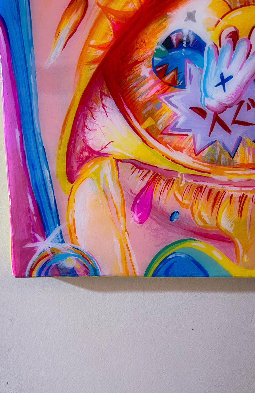 "Solitude" Original Acrylic Painting On Canvas